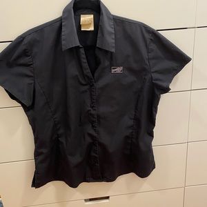 Stampin’ Up! Black button down S/S shirt. XL